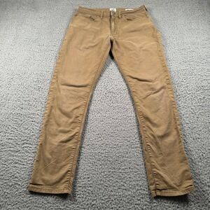 Flint and Tinder Men's Slim Fit 365 Pants Khaki 28x30 Stretch 5 Pocket